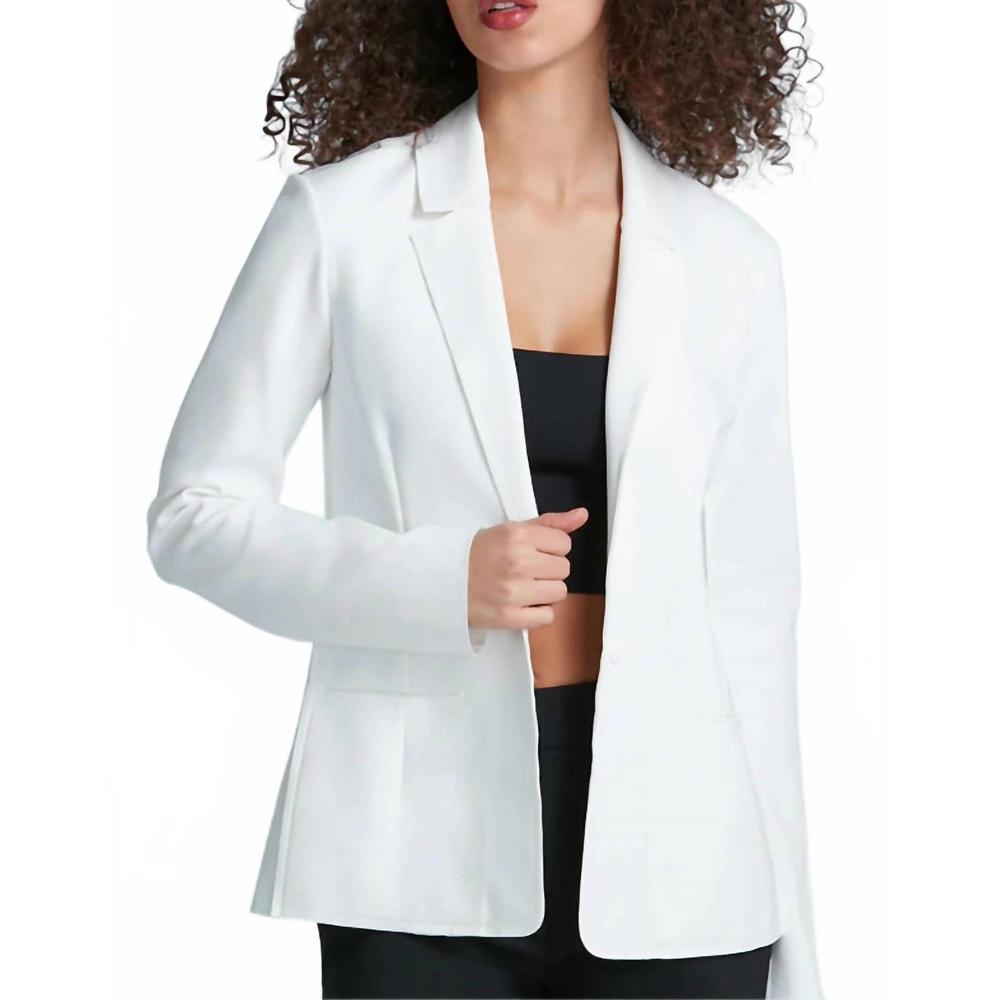NEW COMMANDO neoprene ceo blazer in white